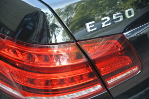 Emblem of Mercedes E250